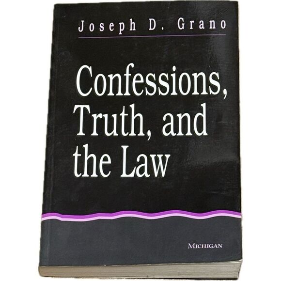Confessions, Truth, and the Law by Joseph D. Grano - Picture 1 of 3